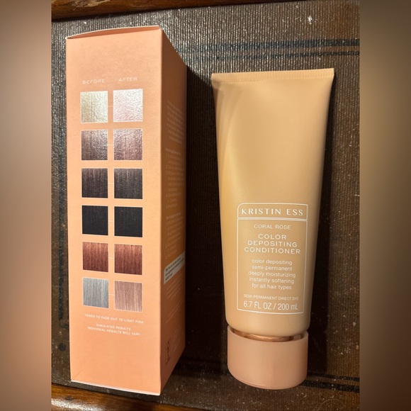 Kristin Ess Coral Rose Color Depositing Conditioner - Picture 1 of 3